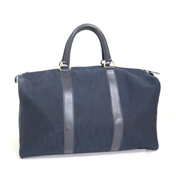 Dior Trotter Bag Navy  Christian Boston - Picture 1 of 10